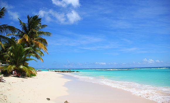 Peaceful Barbados beach
